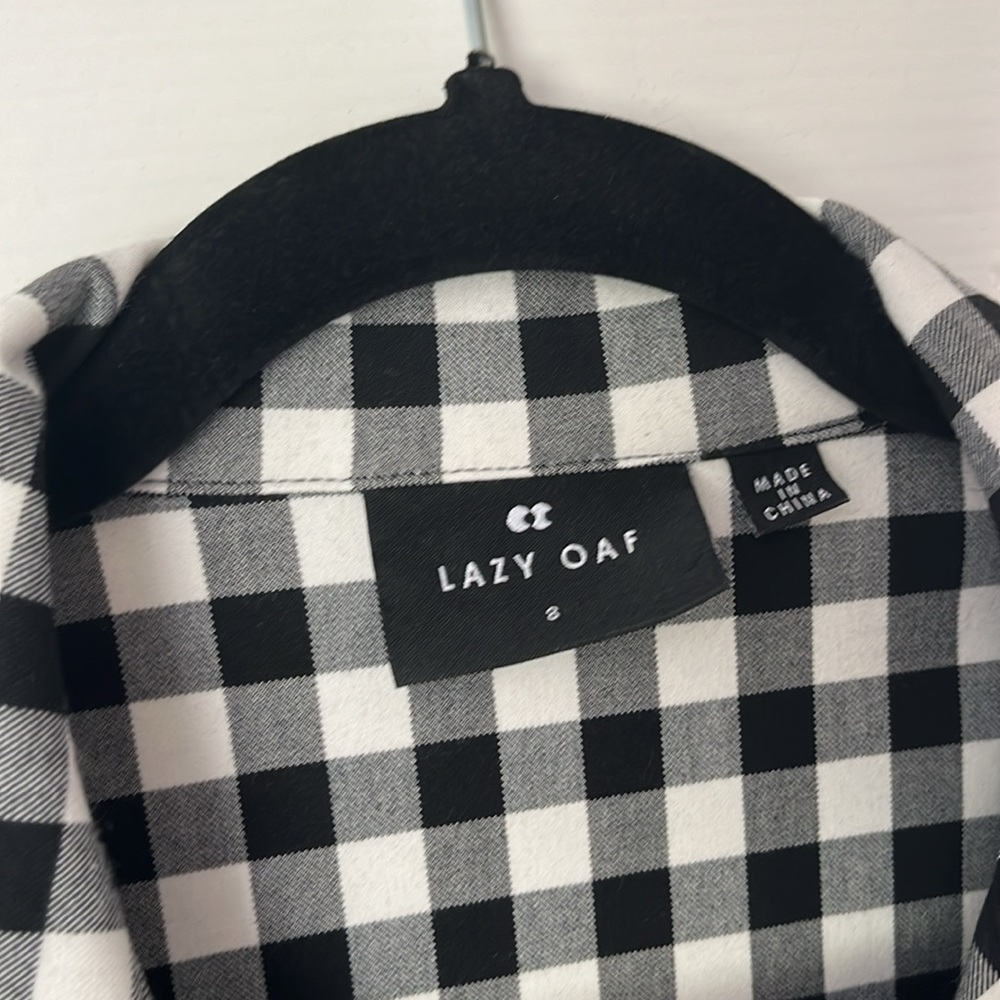 Lazy Oaf Gingham Romper - image 5